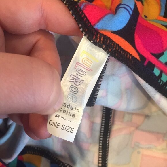 OS NWOT LuLaRoe Leggings BB51 2174 - Picture 4 of 4